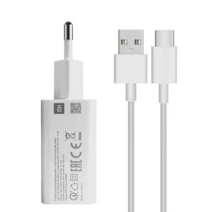 خرید شارژر 3 آمپر اورجینال شیائومی MDY-10-EF همراه با کابل USB-C