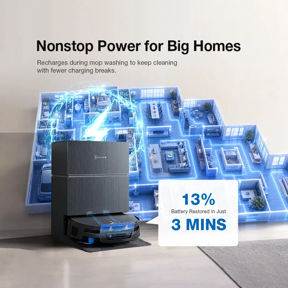 جارو رباتیک ECOVACS DEEBOT X12S PRO OMNI