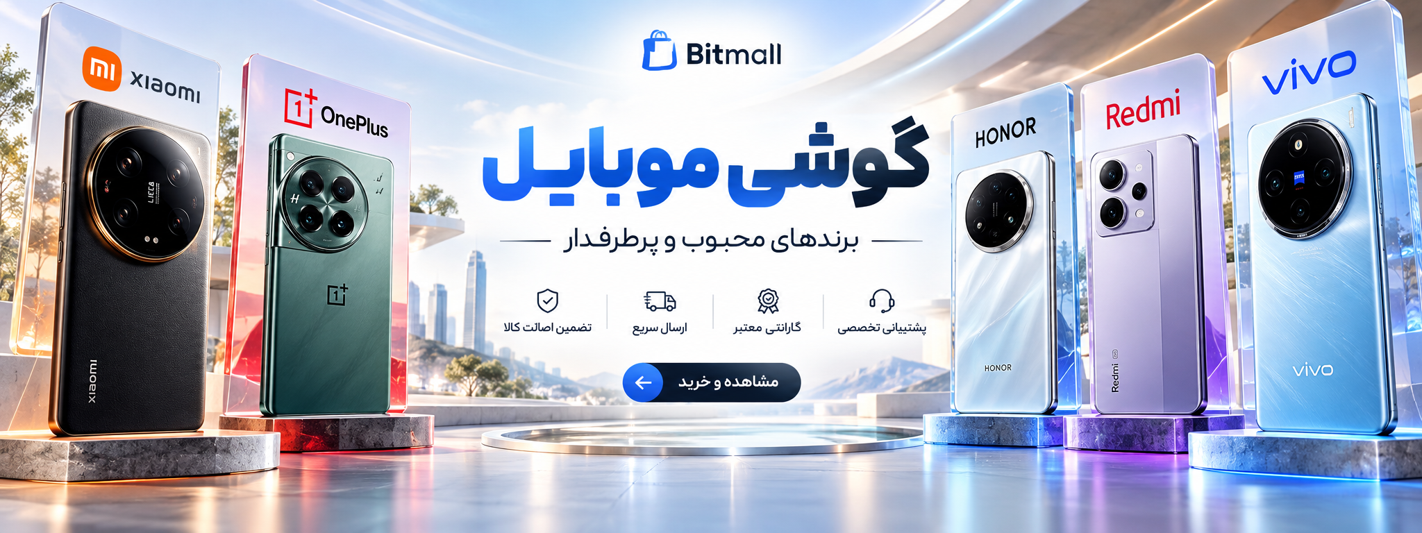Premium Smartphone Showcase Banner